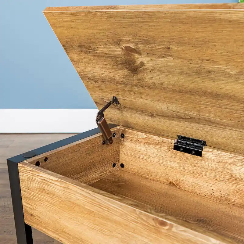 Lift-top Storage Bench