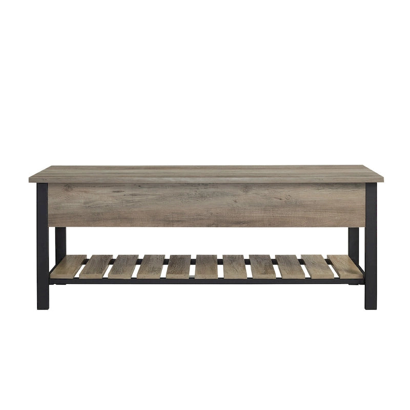 Lift-top Storage Bench