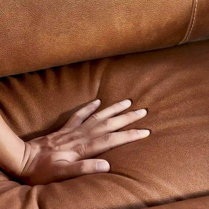 Fauteuil inclinable, pivotant et berçant Soft Power avec chauffage et massage, accoudoirs rembourrés, pour salons
