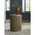 Signature Design by Ashley Camdill Light Brown/White End Table - 18.13 W x 18.13 D x 23.75 H