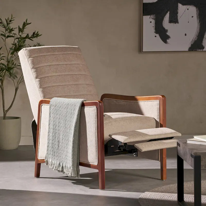 Channel Stitch Pushback Recliner