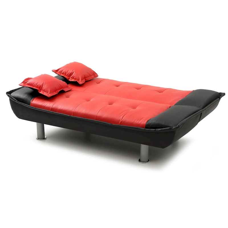 Faux Leather Sofa Bed