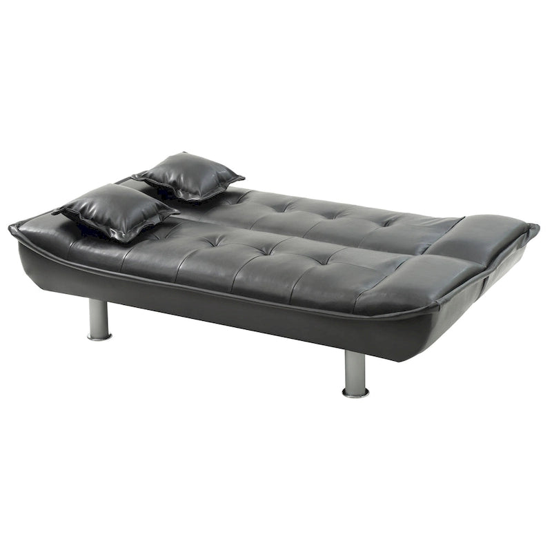 Faux Leather Sofa Bed