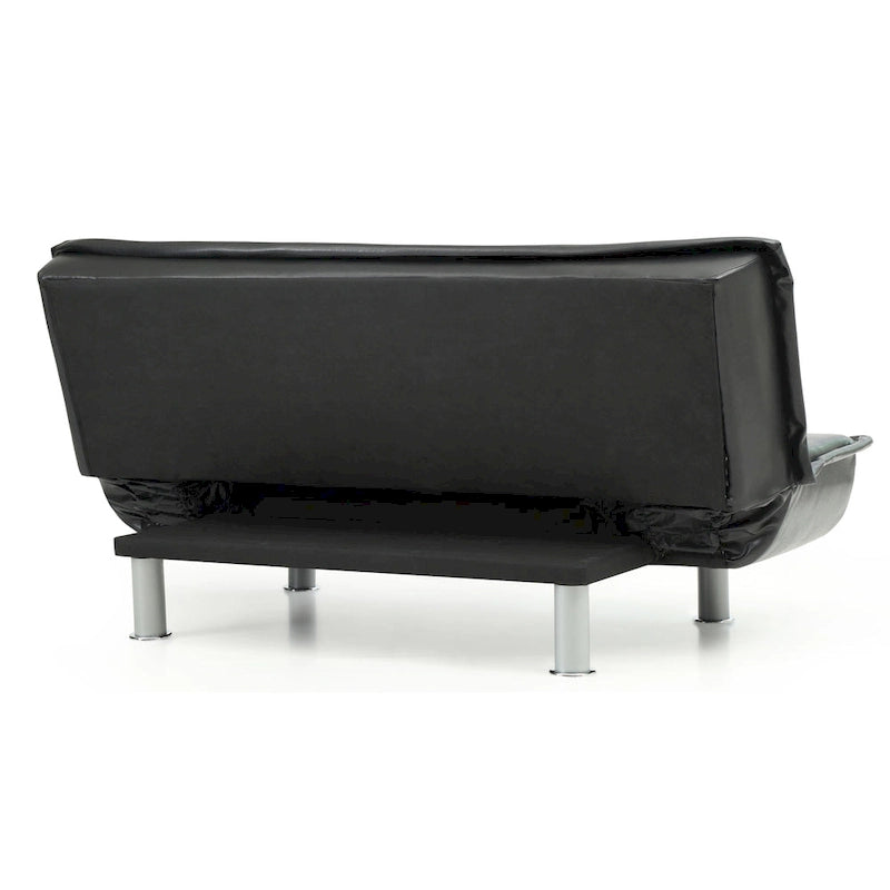 Faux Leather Sofa Bed