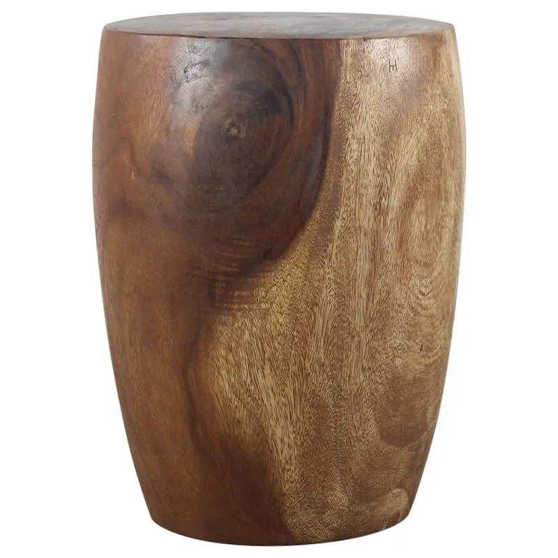 Table d'appoint en bois 15 P x 20 pouces H Noyer Huilé - 15 x 15 x 20