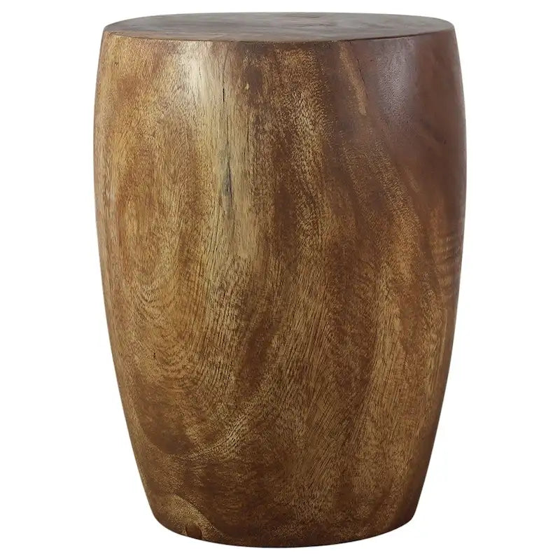 Table d'appoint en bois 15 P x 20 pouces H Noyer Huilé - 15 x 15 x 20
