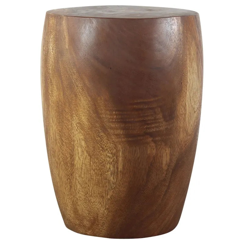 Table d'appoint en bois 15 P x 20 pouces H Noyer Huilé - 15 x 15 x 20