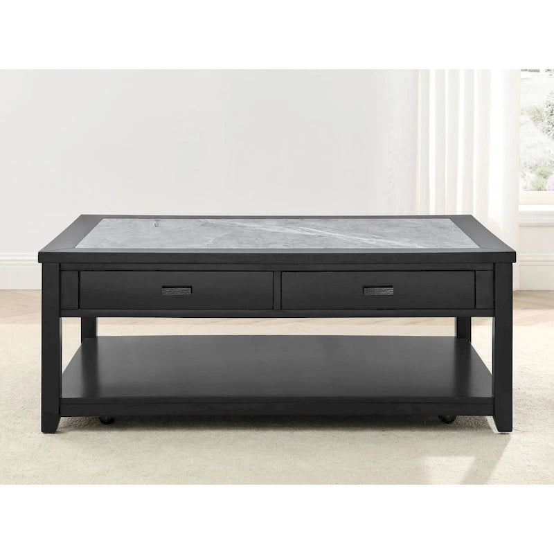 Coffee Table with Casters