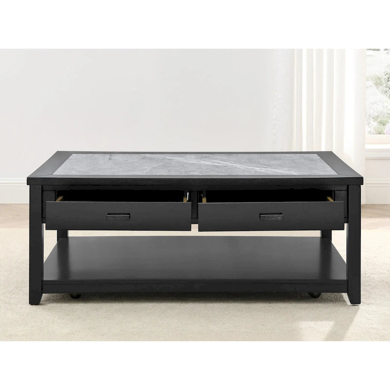 Coffee Table with Casters