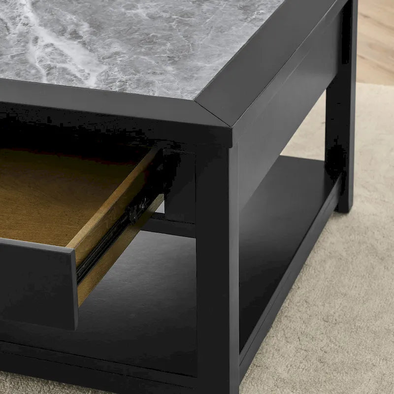 Coffee Table with Casters