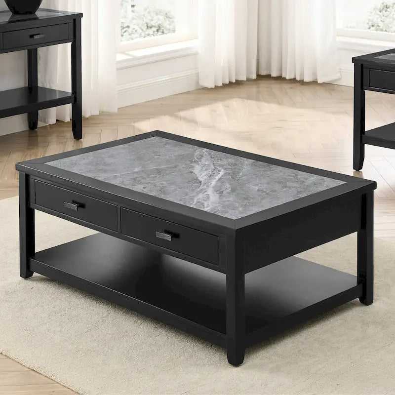 Coffee Table with Casters