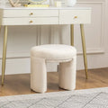 Pouf repose-pieds ottoman Teddy bas Coiffeuse