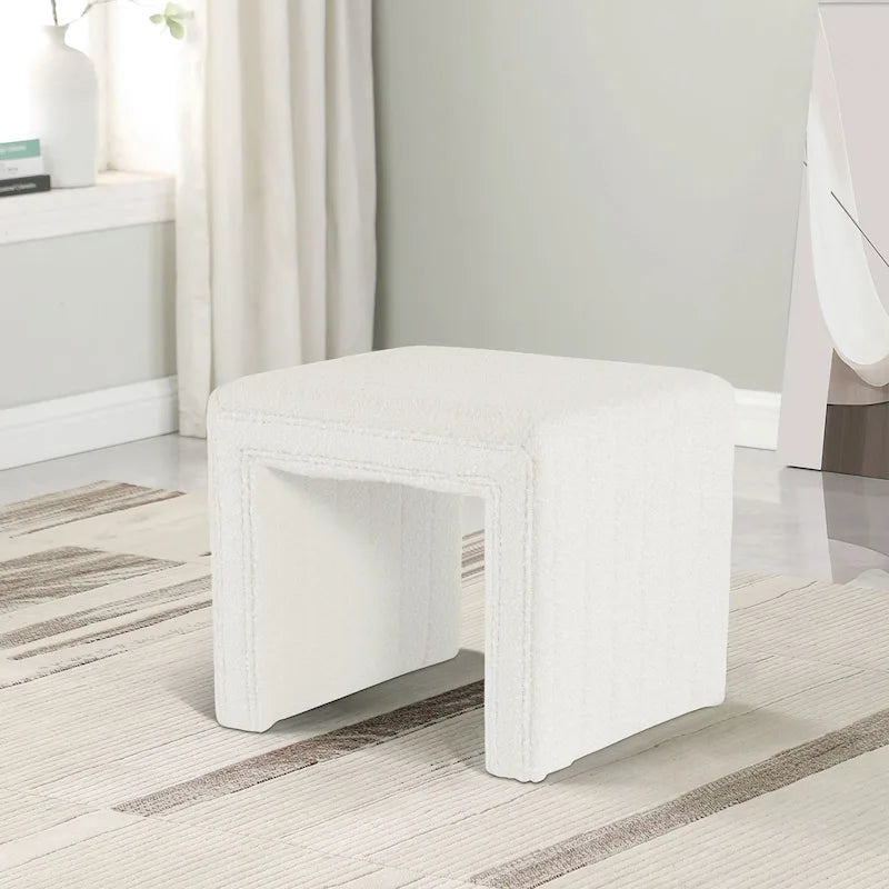 Modern Channel Ottoman
