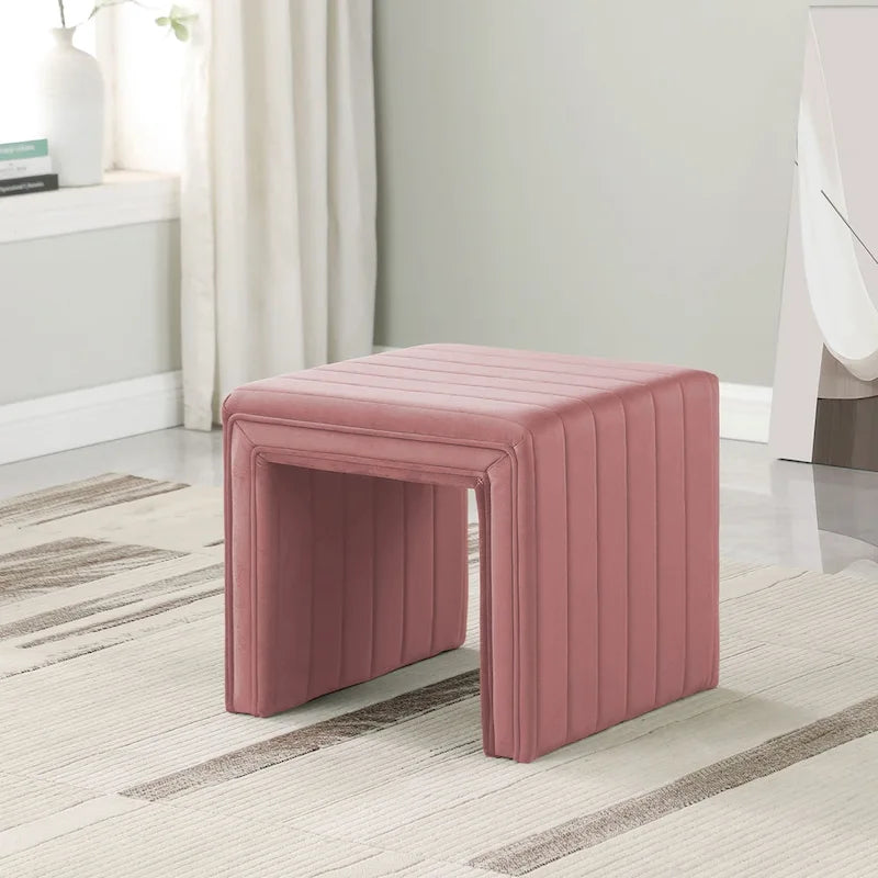 Modern Channel Ottoman