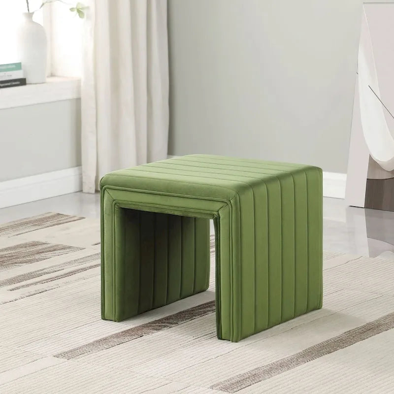 Modern Channel Ottoman