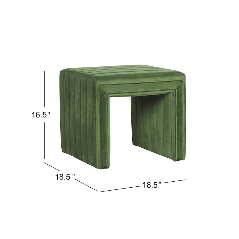 Modern Channel Ottoman