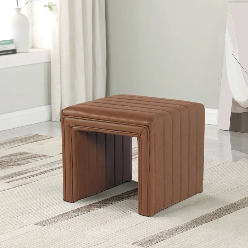 Modern Channel Ottoman