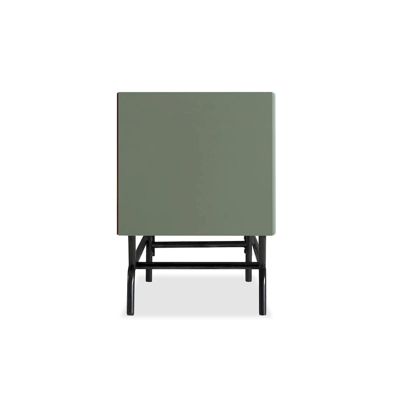 Modern 60-inch 3-Drawer Media Cabinet TV Stand with Cable Hole