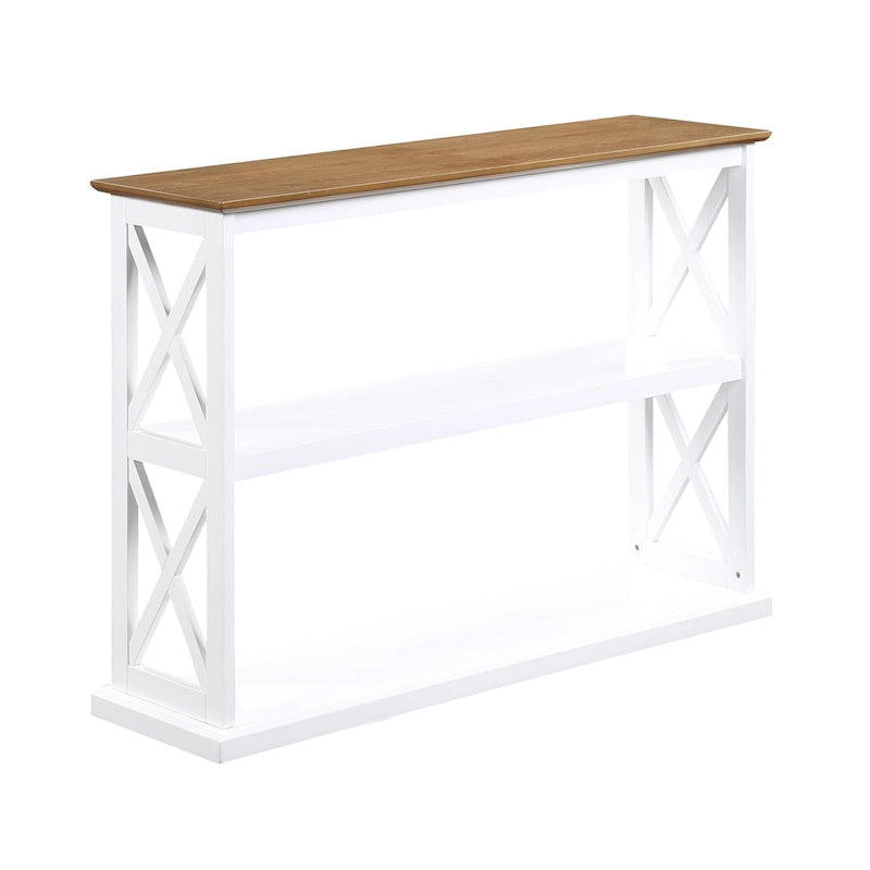 Console avec étagères