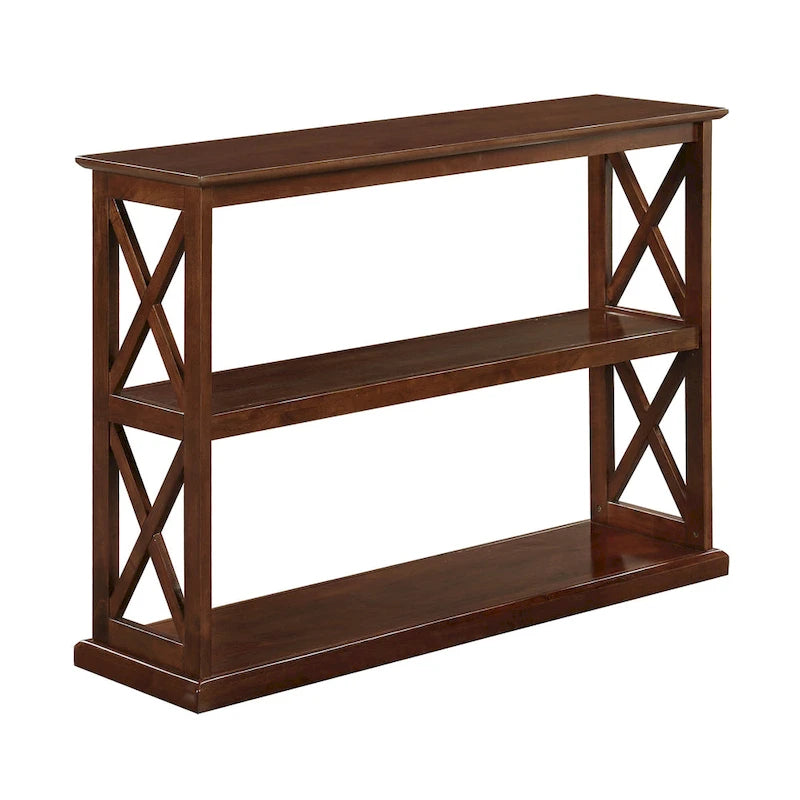 Console avec étagères