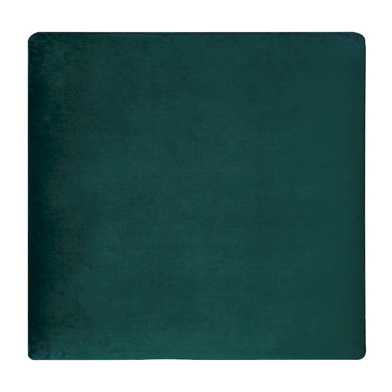 Ottoman en velours haute performance Commix garni de duvet et surdimensionné