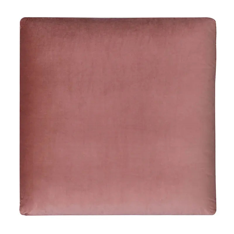 Ottoman en velours haute performance Commix garni de duvet et surdimensionné