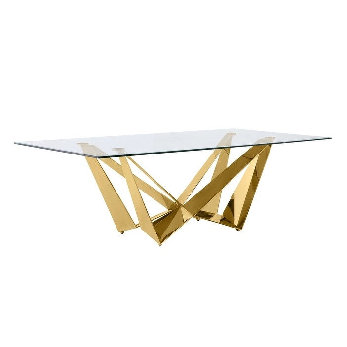 Table à manger en verre