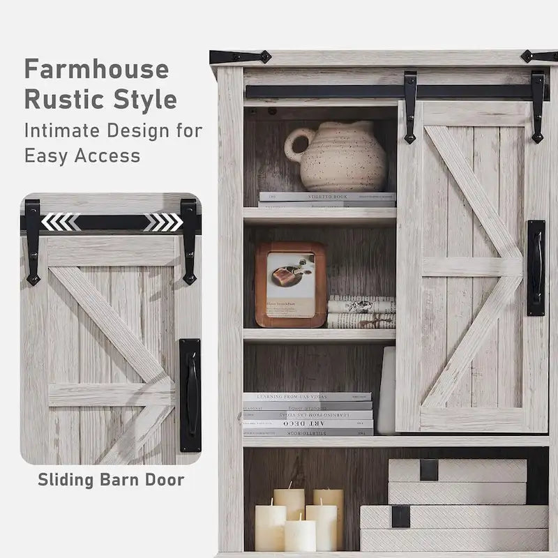 Meuble de rangement de style ferme au-dessus des toilettes, armoire au-dessus des toilettes