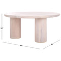 Table basse ronde à 3 pieds - 40Lx40Px18H