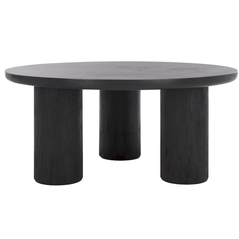 Table basse ronde à 3 pieds - 40Lx40Px18H