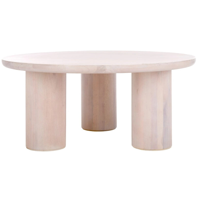 Table basse ronde à 3 pieds - 40Lx40Px18H