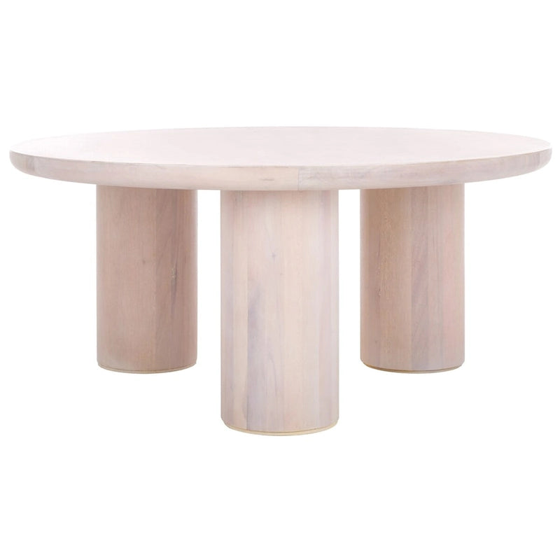 Table basse ronde à 3 pieds - 40Lx40Px18H