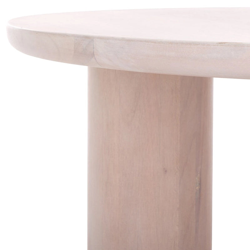 Table basse ronde à 3 pieds - 40Lx40Px18H